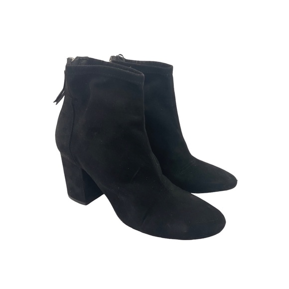 H&M Black Sock Ankle Boots Size 38/7 - Picture 6 of 8